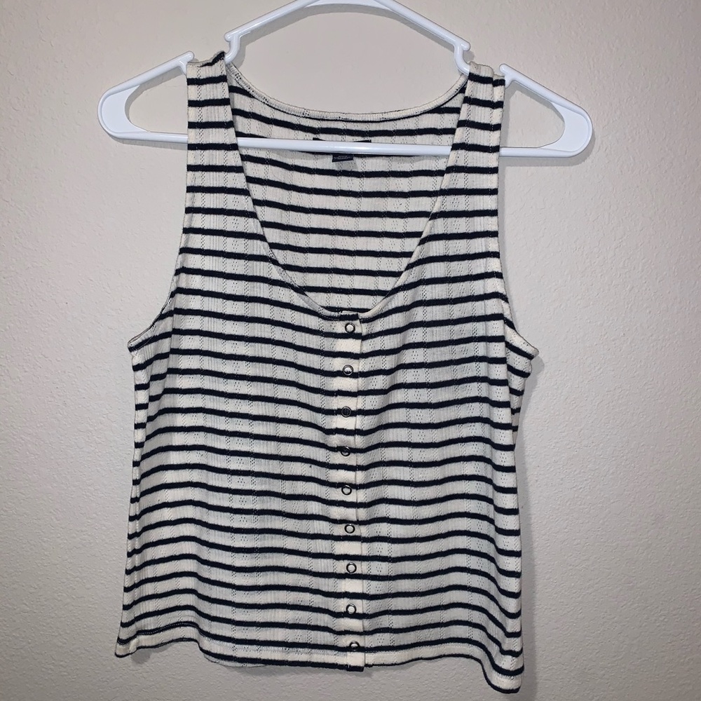 American Eagle Striped Tank